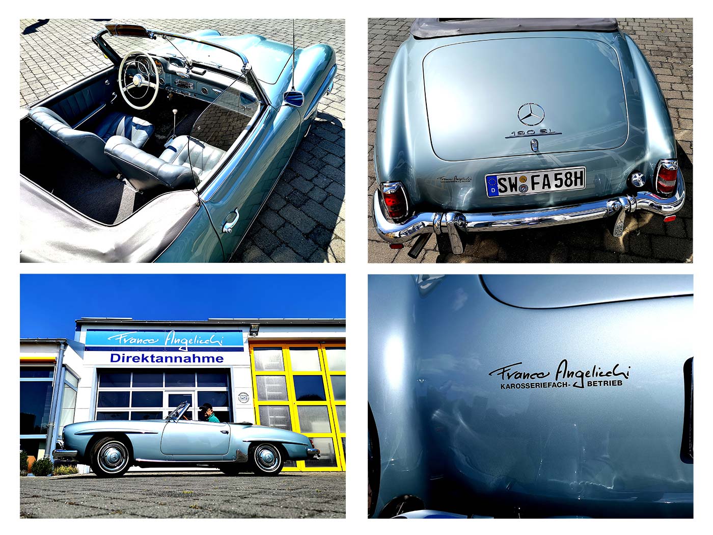 Mercedes 190 SL Oldtimer-Restauration