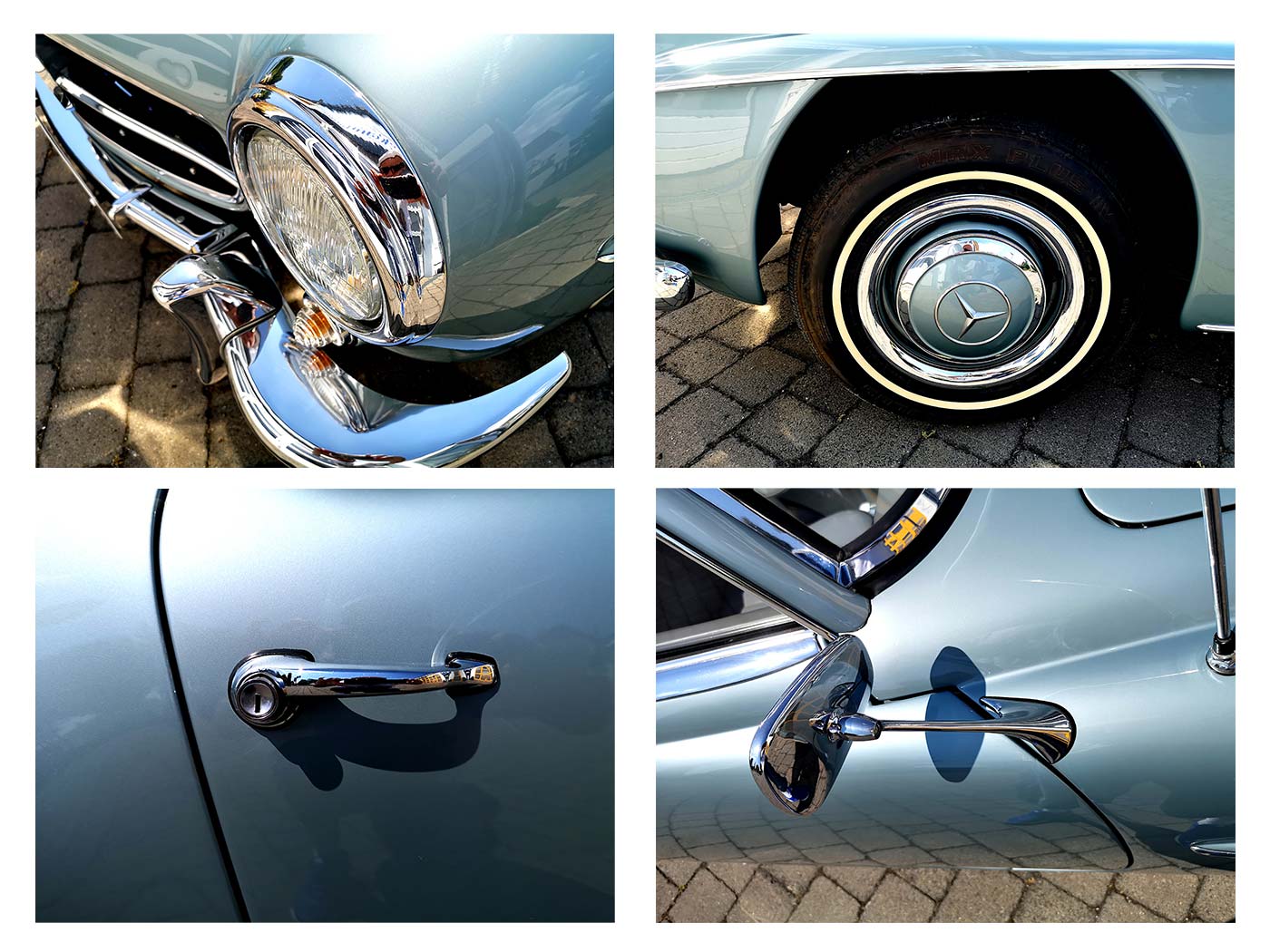 Mercedes 190 SL während der Restauration