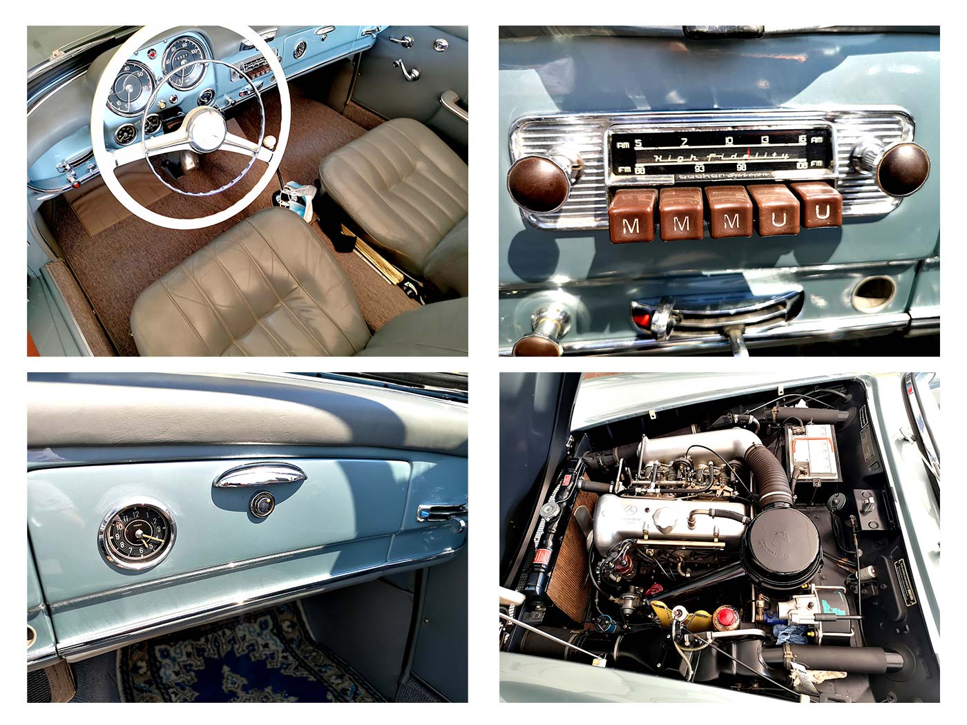Mercedes 190 SL bei Franco Angelicchi